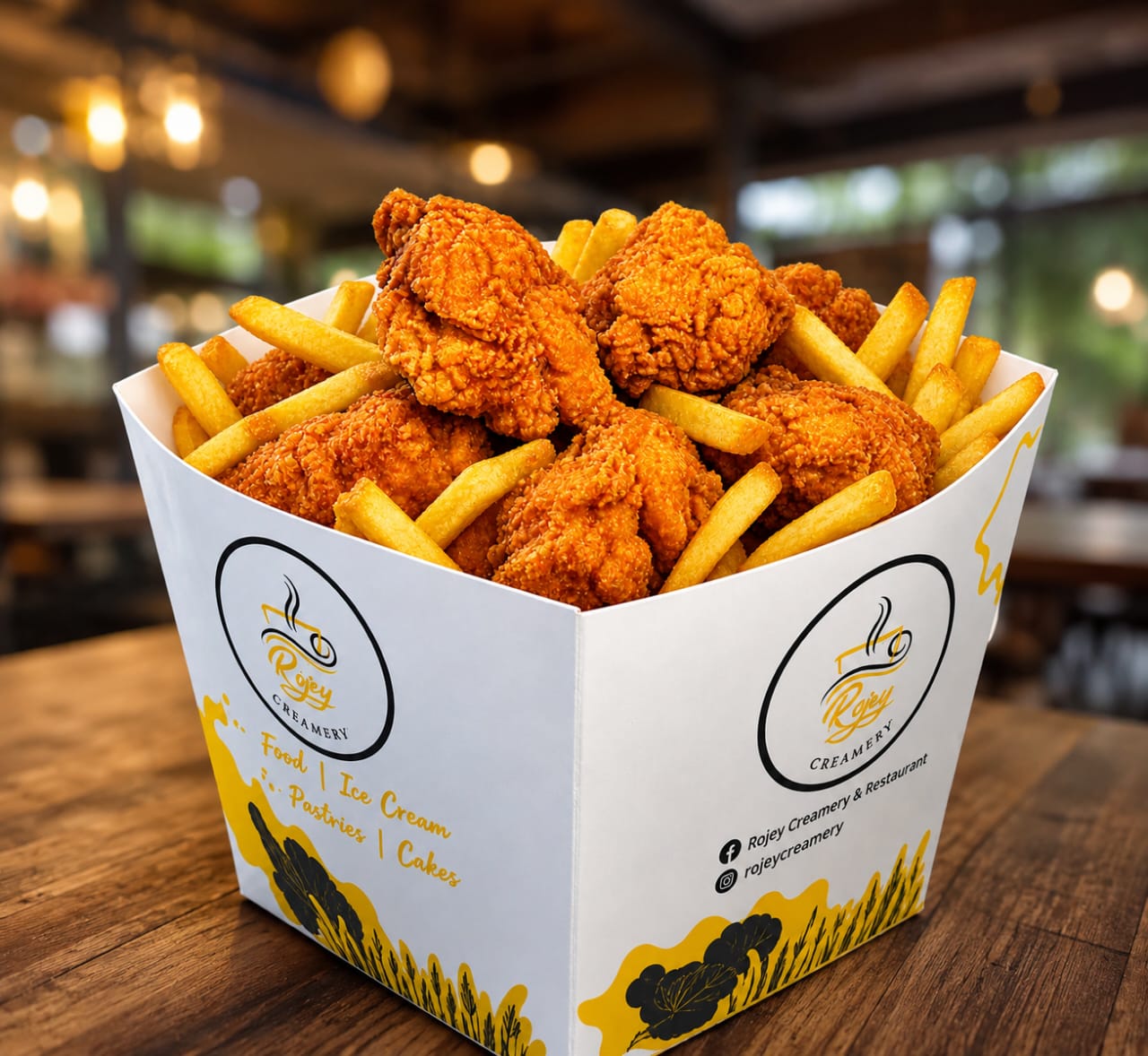 Crunchy Chicken Bucket